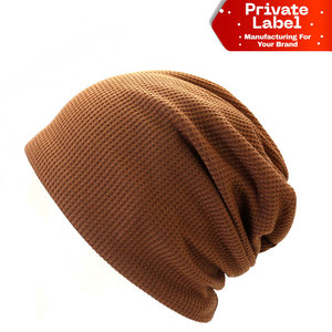 Custom Private Label Hip Hop <b>Slouch</b> <b>Beanie</b> Extra Loose Fit <b>Hat</b> Bulk Hot Selling Urban Slouchy <b>Beanie</b> Custom Logo Baggy Skate - Product Image 1