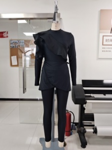 Maillot de bain islamique modeste entièrement couvrant, taille 6XL, ensemble 3 pièces, pantalon long, manches longues, pour femmes musulmanes - Product Image 6
