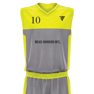 Diseño de logotipo de equipo personalizado, camiseta de baloncesto cosida, ropa de baloncesto sublimada, uniforme de baloncesto para hombre con MOQ BAJO - Product Image 4