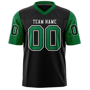 Camiseta de Fútbol Americano con Diseño Nuevo de Fábrica, Personalizada con Números Impresos Digitales de Todos los Equipos, 100% Algodón, Transpirable, de Alta Calidad - Product Image 4