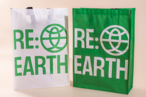 Bolsas de Compras Promocionales Personalizadas de Tela No Tejida, Reutilizables para el Mercado Mayorista, de Alta Calidad - Product Image 1