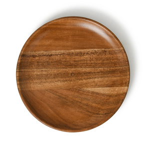 Wood Plate Restaurant <b>Serving</b> Wooden Plates and <b>Dishes</b> <b>Set</b> Food Safe Customized Logo New Wood Plate - Product Image 1
