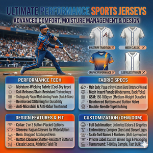 OEM Sublimation <b>Baseball</b> Jersey Button Down Shirts Short Sleeve Hipste Sports Uniforms Custom Men's <b>Baseball</b> Jerseys Wholesale - Product Image 5