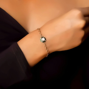 Pulsera de Diamantes Pixie Polki, Pulsera de Diamantes de Estilo Polki Elegante de Inspiración Tradicional Premium con Delicada Artesanía - Product Image 2