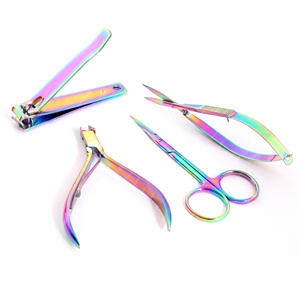 Precio al por menor Herramientas de manicura y pedicura Logotipo privado Cortador de cutículas de acero inoxidable Punta puntiaguda Suministros para uñas Uso de pestañas - Product Image 3