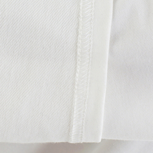 Robe longue respirante en coton (95%) et élasthanne (5%) de 220g, taille naturelle, teinte unie, tissée, écologique, collection automne – Meilleure vente - Product Image 5