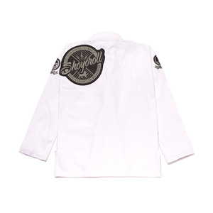 Nouveautés Brésiliennes Blanches Respirantes Coupe Ample Logo Personnalisé Shoyorol Kimono BJJ Uniforme Arts Martiaux 100% Coton Lot 60 - Product Image 6