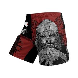 Pantalones cortos MMA para hombre, estampados, con cintura elástica, para entrenamiento de gimnasio, kickboxing, ligeros, de secado rápido, coloridos, para artes marciales mixtas. - Product Image 5