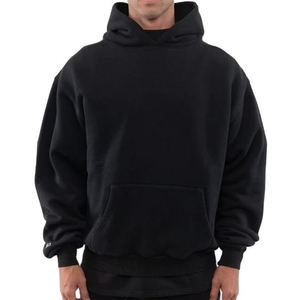 Sweat-shirt à capuche en molleton uni pour homme, effet délavé, impression numérique, options personnalisées, respirant, coupe classique - Product Image 4