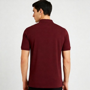 Polo ligero de verano para hombre con tela de algodón transpirable, corte relajado y textura cómoda, ideal para vacaciones en la playa. - Product Image 6