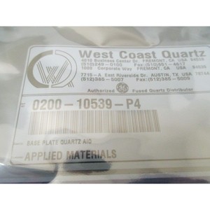 Placa Base AMAT 0200-10539-P4 Quartz Aid HDP - Equipo y Piezas de Semiconductores de Confianza de Global Legacy - Product Image 3