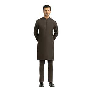 Costume élégant pour homme Salwar Kameez, vêtements indiens et pakistanais, style tendance, vêtements traditionnels modernes en coton pour homme - Product Image 1