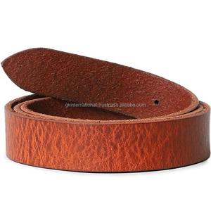 Cinturón informal de cuero texturizado marrón para hombre cinturón de cuero genuino hecho a mano con hebilla de metal níquel latón sólido todos los tamaños - Product Image 6