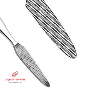 Râpe nasale Converse à double extrémité, à coupe fine et grossière, instrument chirurgical ORL - Product Image 3