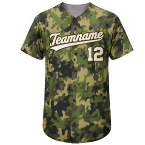 Camiseta de Béisbol de Camuflaje Personalizada con Detalles del Jugador, Tela de Alto Rendimiento y Producción Rápida - Product Image 2