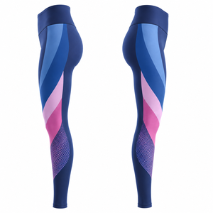 Leggings respirants antibactériens taille haute en polyester/coton pour femmes, fabrication OEM ODM, export mondial, course à pied et fitness - Product Image 3