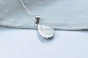 สร้อยคออัญมณีโบฮีเมียนปรับได้พร้อมจี้เงินสเตอร์ลิงสีทองเขาทำด้วยมือ - Product Image 2