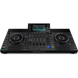 Système DJ autonome 4 plateaux DJ SC LIVE 4 avec écran tactile 7 pouces, haut-parleurs intégrés et Wi-Fi (Noir) - Product Image 2