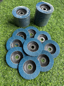 Disque à lamelles HGP en zircone, grain 40-120, pour meulage de métal, 72 lames, roue abrasive 15000 tr/min, vitesse 80 m/s, disque de ponçage pour meuleuse d'angle - Product Image 5