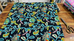 Beautiful Floral Organic Eco-Friendly Moisture-Absorbent Breathable Lightweight Combed Woven Printed Plain Poplin <b>Fabric</b> Women's - Product Image 2