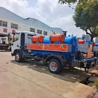 Camion-citerne d'eau de pulvérisation DongFeng avec camion-citerne d'eau potable alimenté pour les fermes