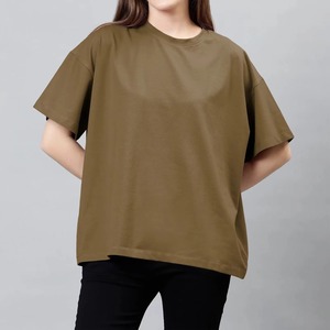 T-shirts en fibre de bambou personnalisés pour femmes, vente en gros, doux, respirants, décontractés, pour l'été, OEM, chemises à manches courtes pour femmes - Product Image 5