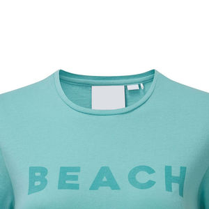 Camiseta Deportiva Ajustada Personalizada con Estampado, Duradera, para Mujer, con Logotipo, Transpirable, de Jersey Liso, de Manga Corta - Product Image 5