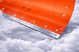 Pousse-neige robuste de 50 pouces avec roues, manche réglable, pelle à neige en acier, outil de déneigement commercial pour allée, ODGWTO003 - Product Image 5