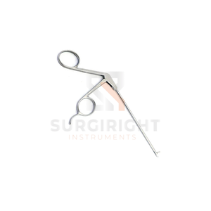 คีมจับสิ่งแปลกปลอมสแตนเลสสตีลสำหรับการผ่าตัด ยี่ห้อ SurgiRight สำหรับการจับเนื้อเยื่ออย่างแม่นยำและการดึงสิ่งแปลกปลอมออก ใช้ในงานหู คอ จมูก - Product Image 2