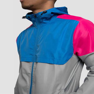 Chaqueta Cortavientos Impermeable y Transpirable con Capucha para Hombre, de Manga Larga, para Primavera, Cómoda y de Secado Rápido - Product Image 3