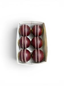 ลูกคริกเก็ตหนังแท้คุณภาพสูง เย็บมือ 90 จุด  ระดับทดสอบ สีแดง พร้อมโลโก้สั่งทำ ราคาดีที่สุด ลูกหนังพรีเมียม - Product Image 6