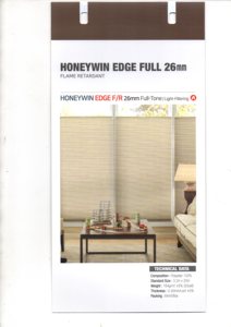 HONEY WIN EDGE FULL 26mm Ignifuge et filtrant la lumière - Product Image 2