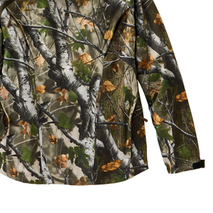 Heavy Duty Soft Shell Hunting <b>Jacket</b> with Hood Reversible Hunting <b>Jacket</b> <b>Camouflage</b> and Solid Color with Insulated Lining - Product Image 6