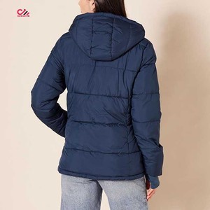 Fashion <b>Women</b> Puffer Jacket Windproof Breathable Comfortable Outerwear Long Padded Cotton Filled Puffer Jackets - Product Image 2