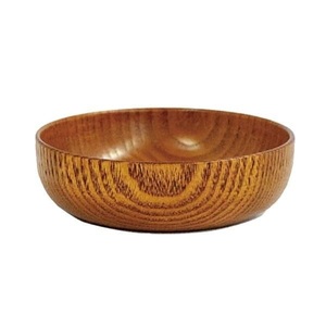 Tazón clásico de madera para servir, con una construcción robusta, superficie lisa y tono cálido, adecuado para el uso diario en la mesa. - Product Image 3