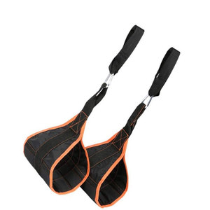 Correas AB de alta resistencia para levantar las piernas, con costuras fuertes y acero, para entrenamiento en el gimnasio y uso en el hogar. - Product Image 1