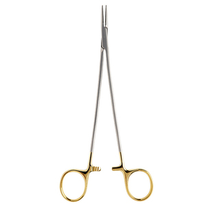 ที่จับเข็มสแตนเลสแบบแมนนวล TC Debakey Hegar Baumgartner ขนาด 7 นิ้ว คีมผ่าตัด ราคาถูก ขายส่ง - Product Image 5
