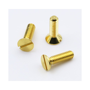 Tornillo de Latón CSK de Precisión con Cabeza Avellanada para Fijación en Muebles y Maquinaria - Product Image 2
