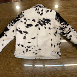 Veste en cuir de vachette pour homme, style vintage, prix de gros, matériau durable, décontractée, unie, coupe-vent - Product Image 4