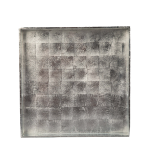 ถาดเคลือบเงาสีเงินสำหรับเสิร์ฟชา เสิร์ฟไวน์ ถาดเคลือบเงาสี่เหลี่ยม ของตกแต่ง ราคาถูก ขายส่ง ผลิตในเวียดนาม - Product Image 3