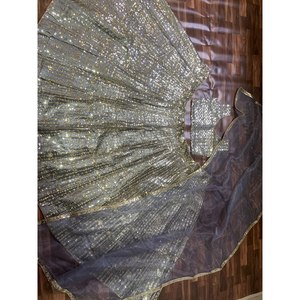 Designer Lehenga Choli with Beautiful Sequence Work Latest Wedding Apparel - Product Image 6
