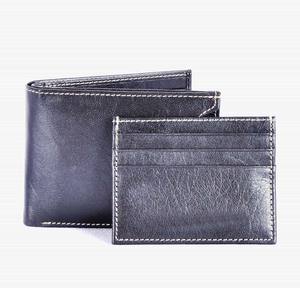 Nueva Cartera Corta de Cuero 100% Genuino para Hombre, Estilo Rock, Protección RFID, Tarjetero con Cierre de Cremallera y Decoración de Letras - Product Image 5