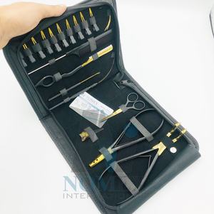 Kit de Extensiones de Cabello Micro Link Negro Dorado Nomex International, Logotipo Privado, Alicates de Acero Inoxidable de Grado Quirúrgico - Product Image 2