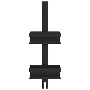 Nero opaco spazzolato 304 acciaio inossidabile appeso da doccia Caddy scaffali da bagno - Product Image 4