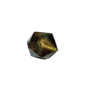 High quality <b>Iron</b> Tiger eye Icosahedron carved Stone whiskey cube natural stone reiki healing crystal stone gemstone - Product Image 2