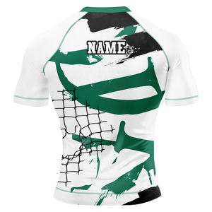 Camiseta de Protección Solar Unisex Personalizada UPF50, Transpirable, de Manga Corta, Hecha de Spandex y Poliéster, Diseño Personalizado, Impresión por Transferencia de Calor - Product Image 2