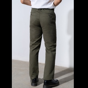 Wholesale Khaki Compression Pants for Men Custom OEM & ODM Made in Vietnam Printed Polyester Trousers at Competitive Price - Product Image 6
