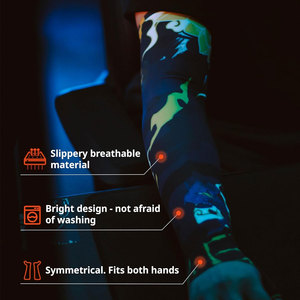 Manguito de compresión deportivo para PC, ligero, transpirable y elástico, para jugadores de eSports, cubre brazo para gaming, color personalizado, unisex, para ratón - Product Image 4
