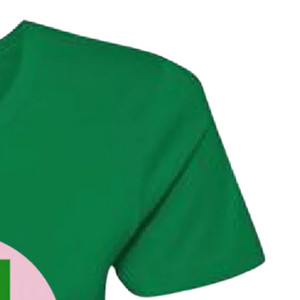AKA เดอะเอซคลับ 1 เสื้อยืดสีเขียวพรีเมี่ยมคอตตอนคอกลมแขนสั้นนุ่มระบายอากาศได้ดีเสื้อยืดลำลองผู้หญิง - Product Image 6