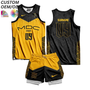 Maillot de basket-ball personnalisé pour équipe, respirant, 100 % polyester, imprimé, support OEM ODM pour la vente en gros - Product Image 4
